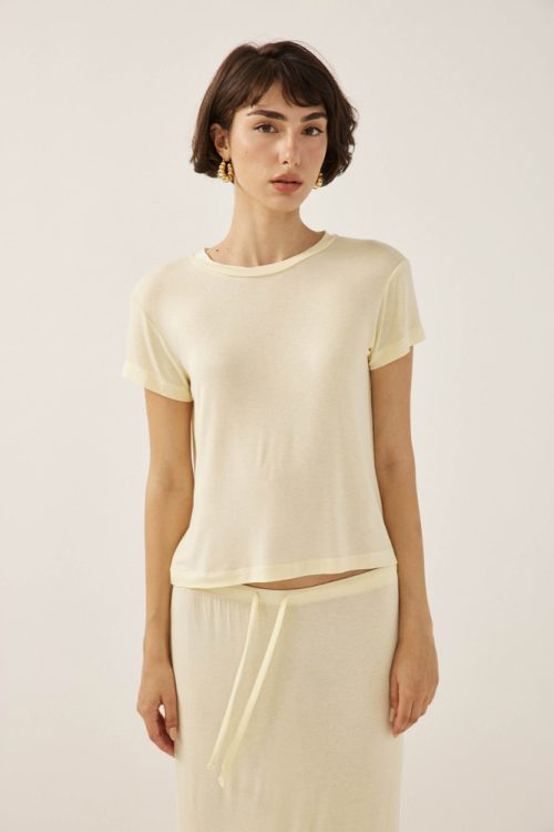 Leni Fine Rib T-Shirt